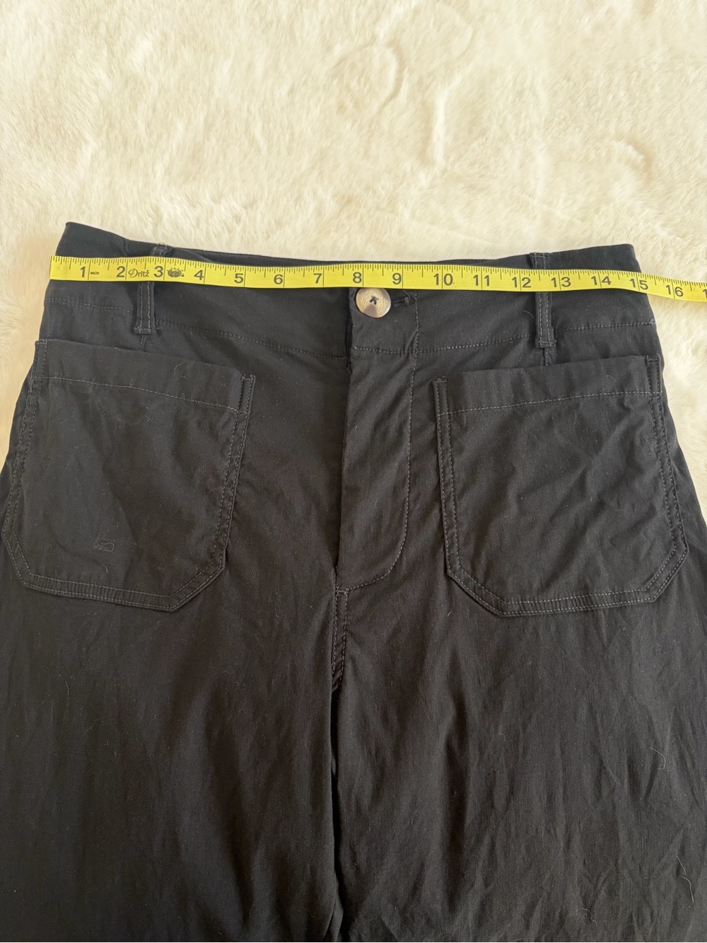 Maeve The Colette Black Wide-Leg Pants | 28P - Picture 10 of 12